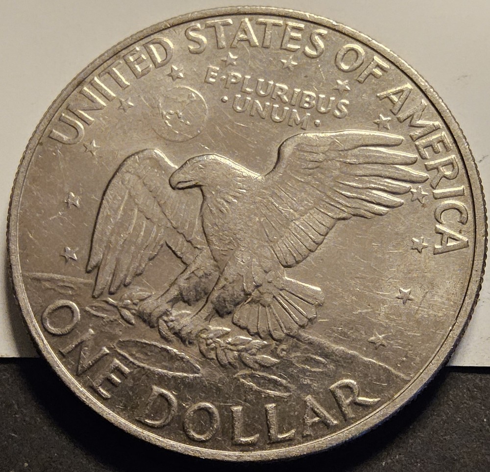 1972 D Eisenhower One Dollar Coin