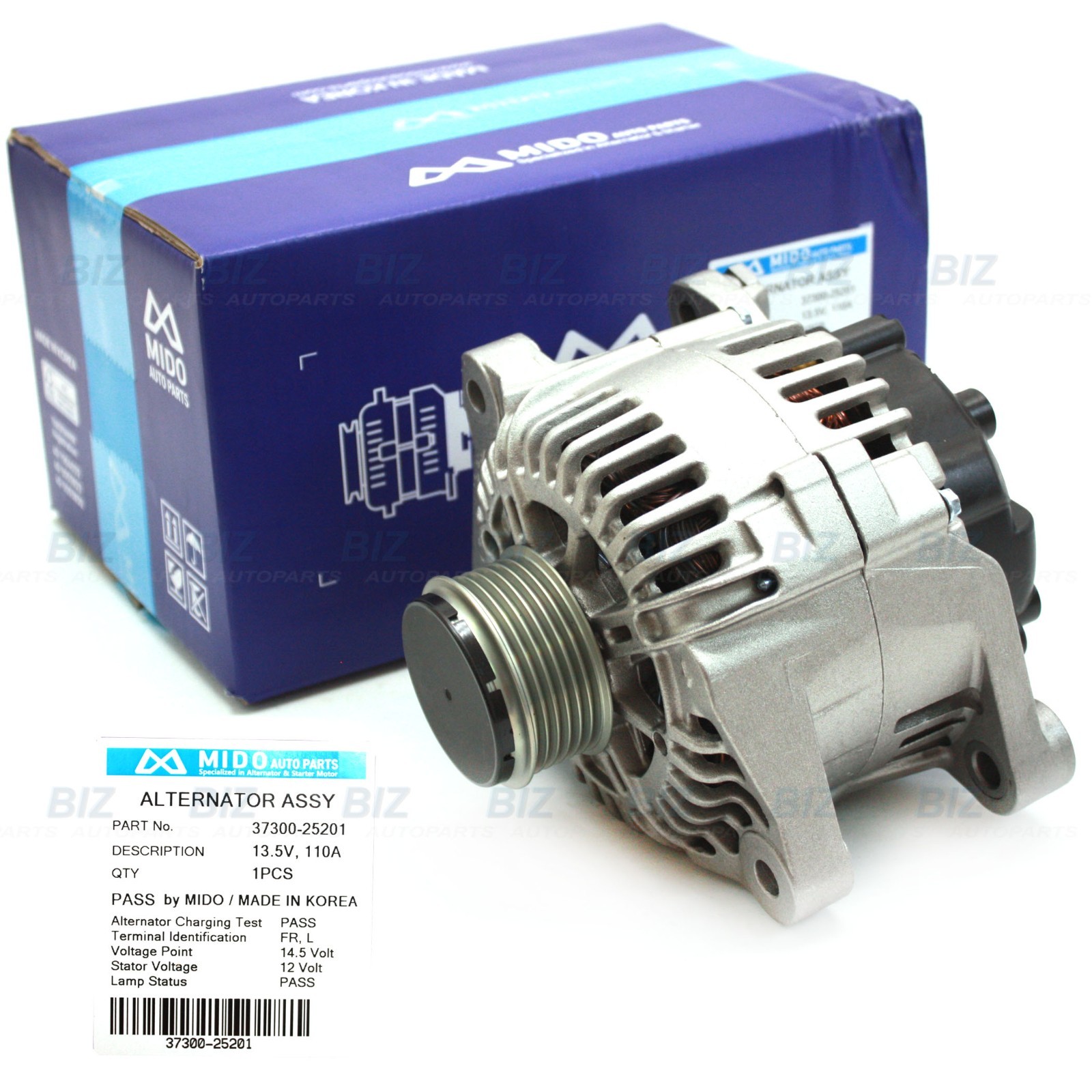 OEM Alternator for 06-10 Sonata 06-13 Forte Optima Rondo 2.0L 2.4L 37300-25201