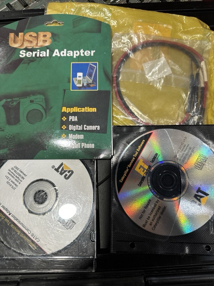 CAT 275-5120 Communication Adapter Group Data Link Kit Case - Working