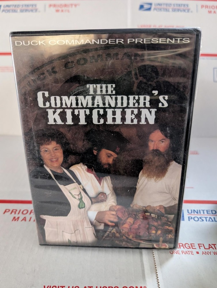 The Commander's Kitchen Cooking DVD new #195