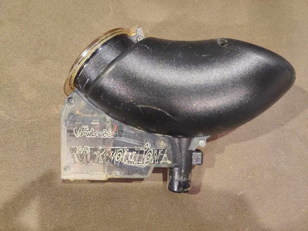Paintball Hopper Viewloader Revolution