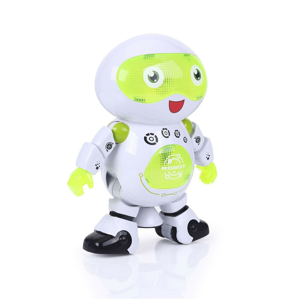 Educational dancing kids robot toy with light