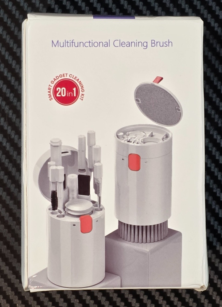 20 in 1 Multifunctional Cleaner Kit For Multiple Electronic Devices White