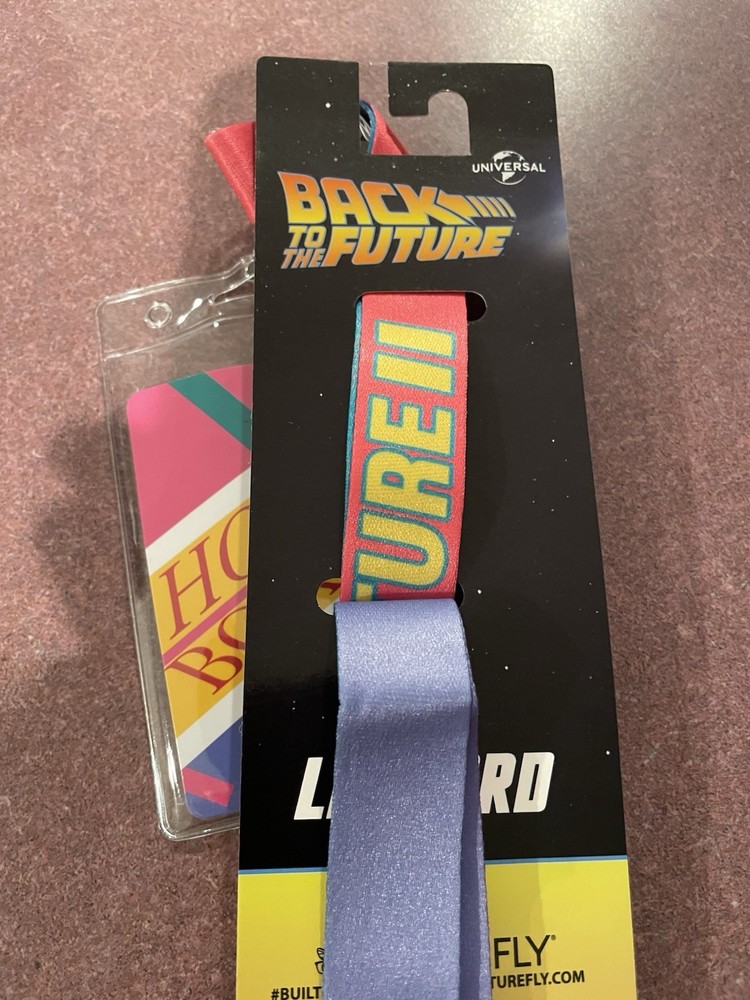 Universal Back To The Future Hoverboard Lanyard. NWT.