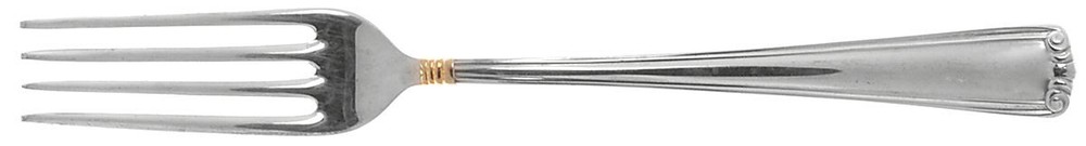 Lunt Silver Golden Embassy Scroll  Fork 325802