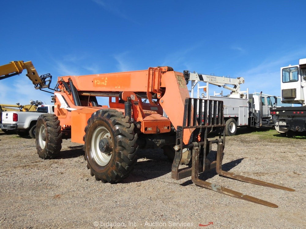 2015 Skytrak 8042 42' 8,000 lbs Telescopic Reach Forklift Telehandler bidadoo