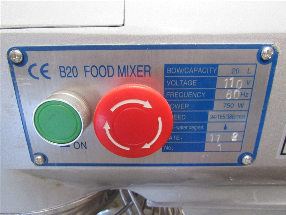 New Industrial Food Mixer B20