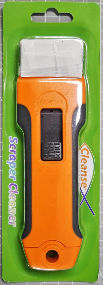 Razor Blade Scraper Tool with 15Pcs Extra Blades, Cleaning Razor Scraper for Gla