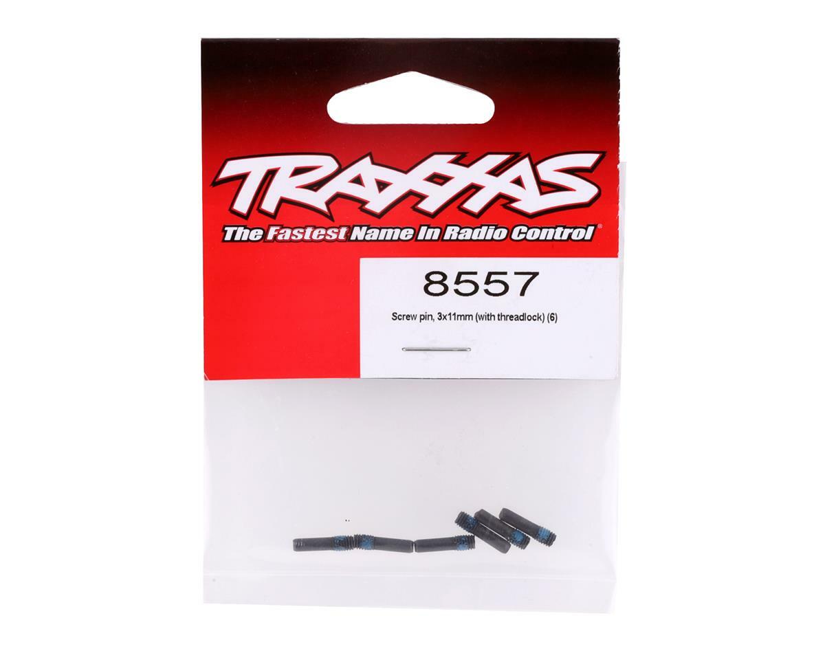 Traxxas 3x11mm Screw Pins (6) [TRA8557]