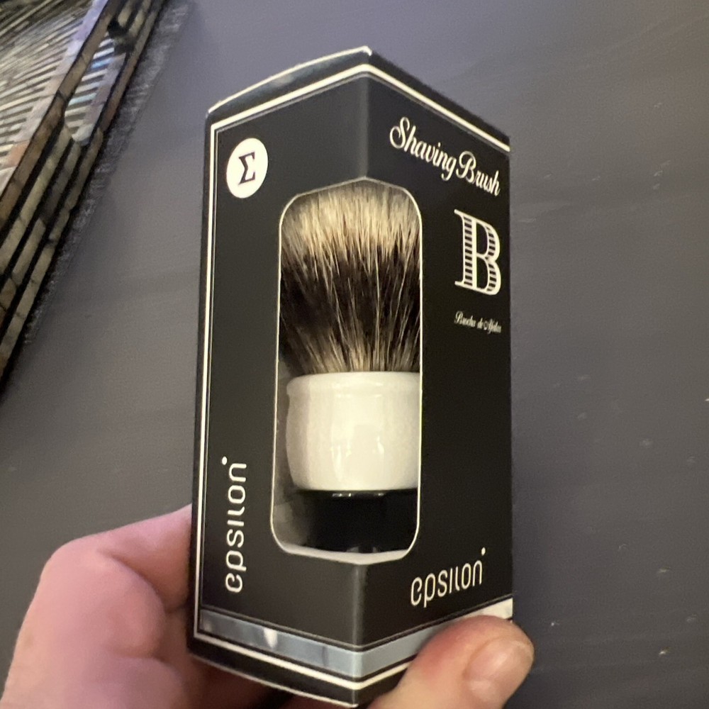 Epsilon  Badger  Shave Brush, Made In Spain