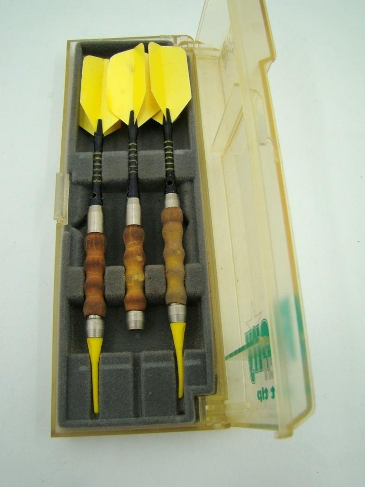 Ebony Star Darts Three Soft Tip in Case