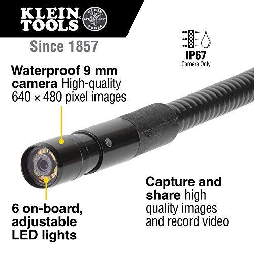 Klein Tools ET16 Borescope Digital Camera with LED Lights, for Android Devices