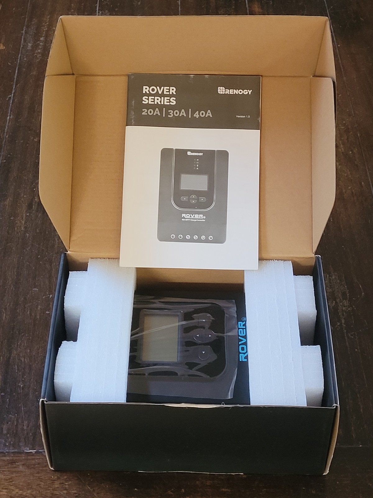 Renogy Rover Elite 20A MPPT Solar Charge Controller 12V/24V DC