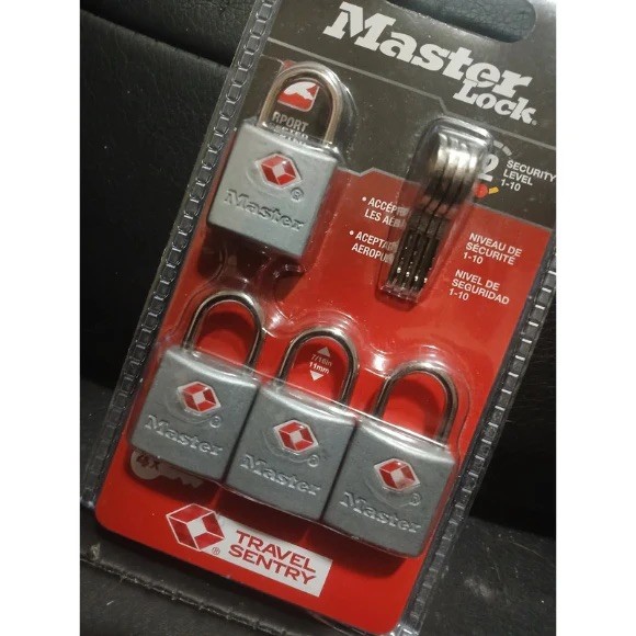 Master Lock 4683Q Keyed TSA approved