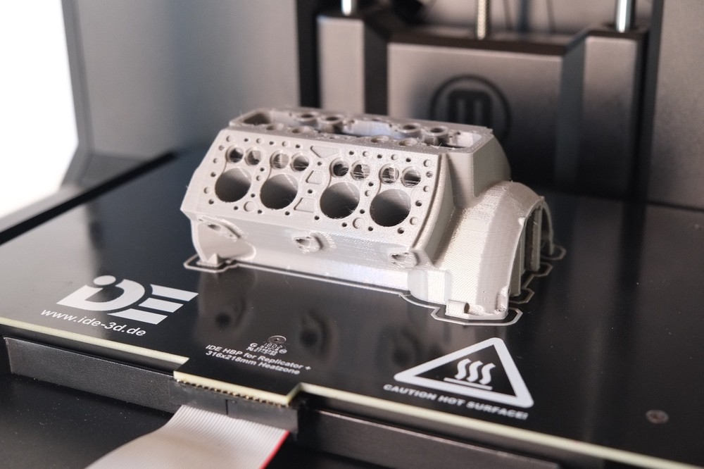 IDE HBP system for the MakerBot Replicator+ heated build platform