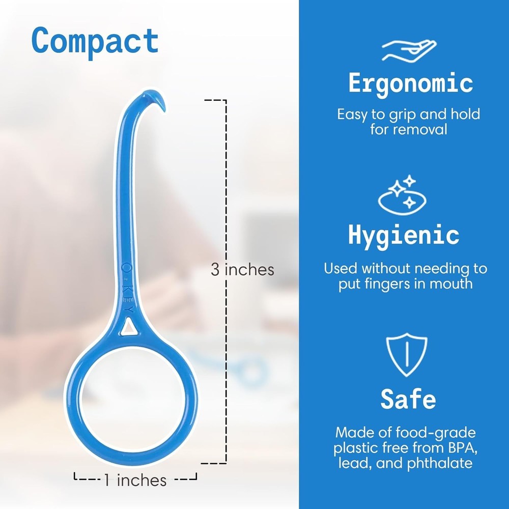 Blue Aligner Remover Tool - Protects Nails while Ensuring Safe Removal - 1-Pack