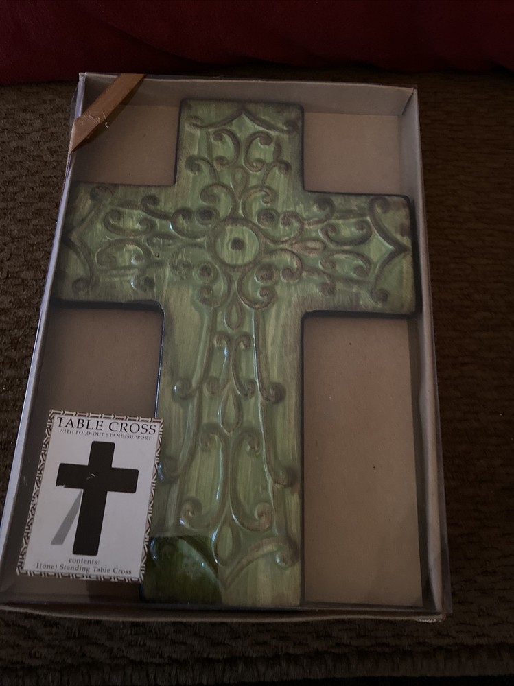 Table Standing Cross From Home Essentials And Beyond NWT