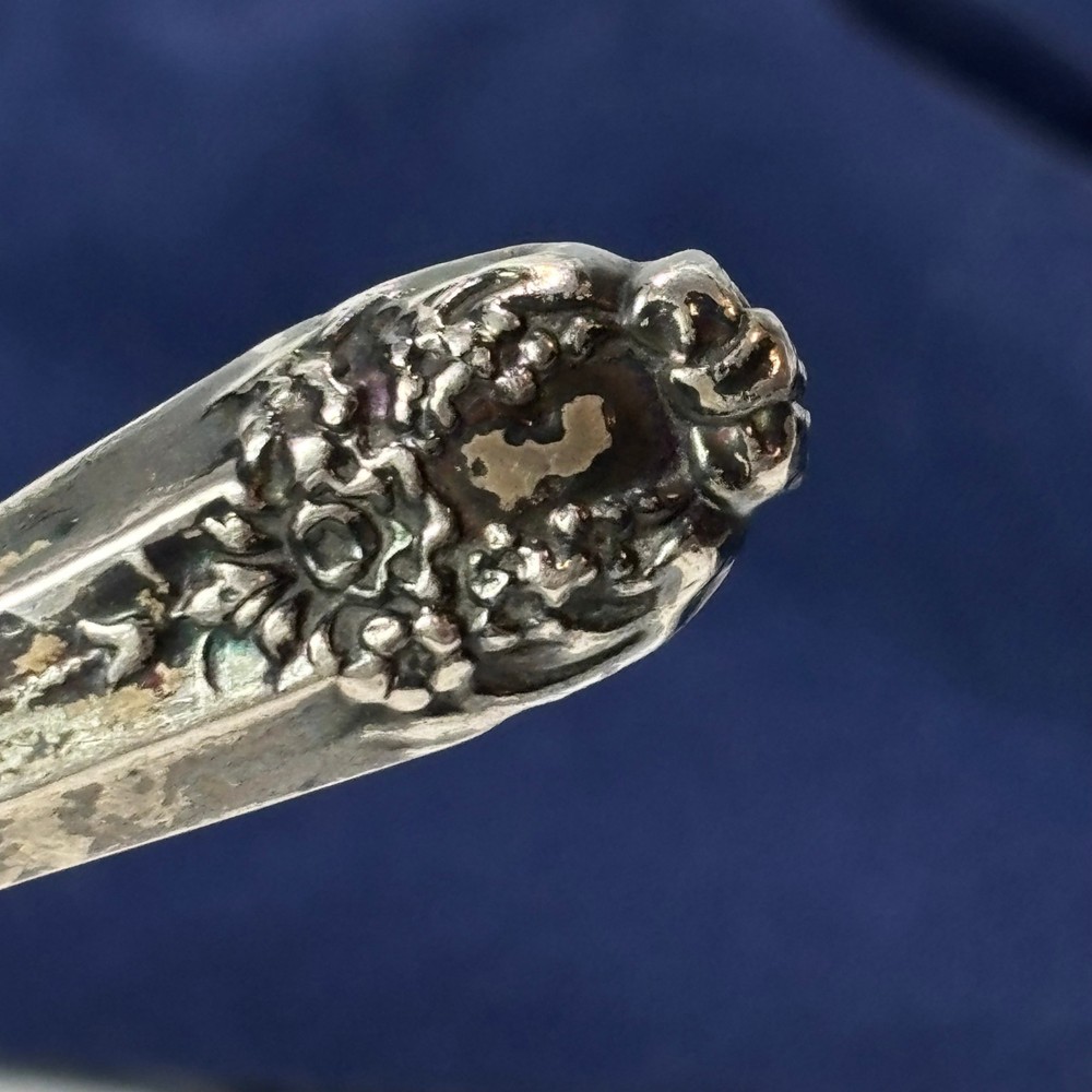 Antique Foster & Bailey Button Hook Sterling Silver Handle Lace Puller