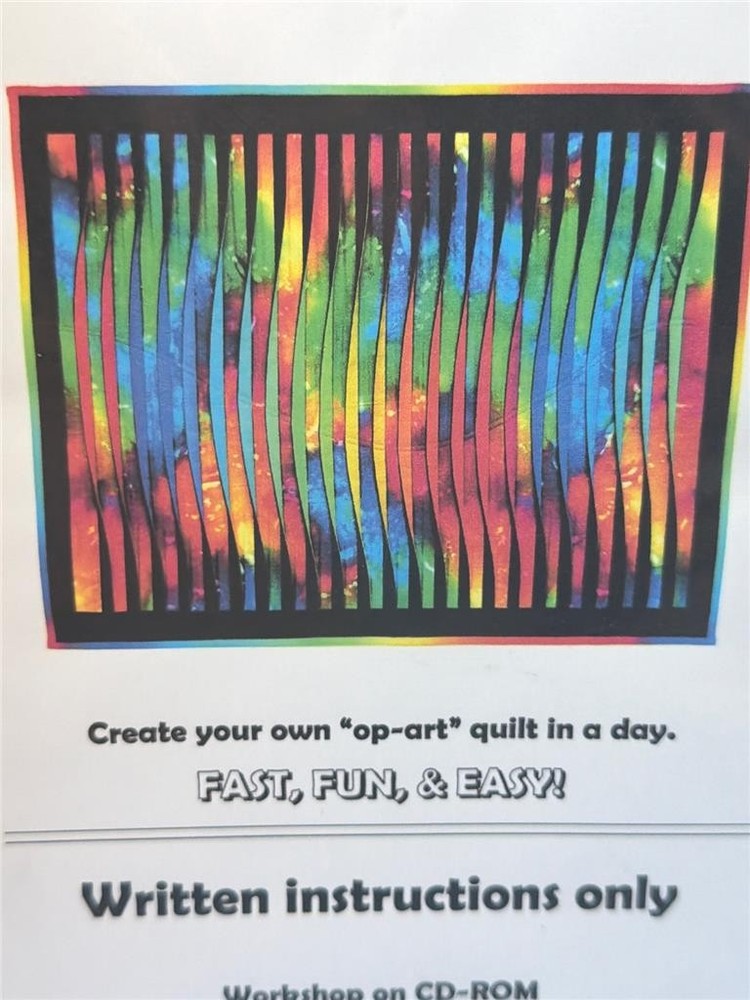 BRYER PATCH Quilt Pattern - HIGH TECH TUCKS Approx. 20" x 25"