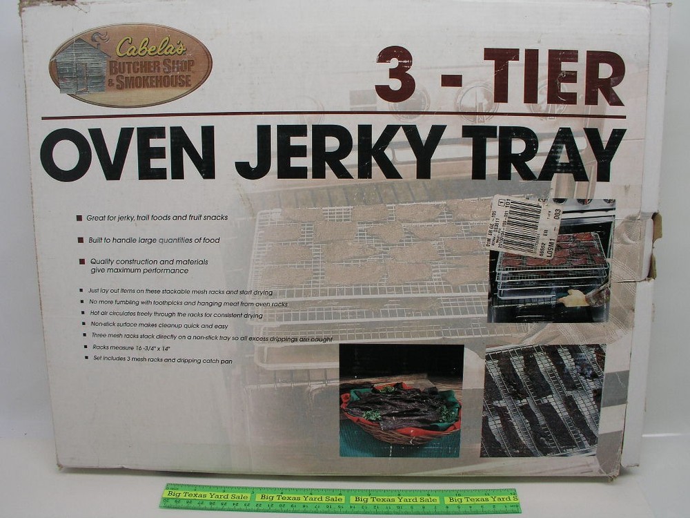 Cabela's 3 Tier Jerky Rack and Tray