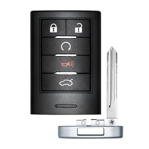 Key Fob Replacement for 2008-2015 CTS/ 08-11 STS Car Keyless Entry Remote