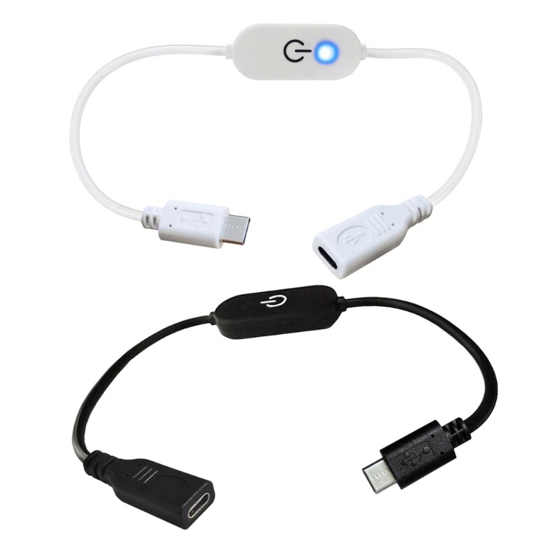 Type C Touch Dimmer Switches Controller with Blue Indicator Light for Lighting