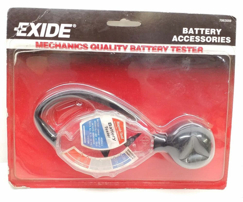 7062059 Exide - Mechanics Quality Battery Tester Hydrometer