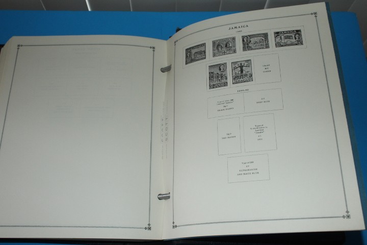 Scott International Blue Stamp Album 1940-1949 Pt 2A/2B Dustcover BlueLakeStamps