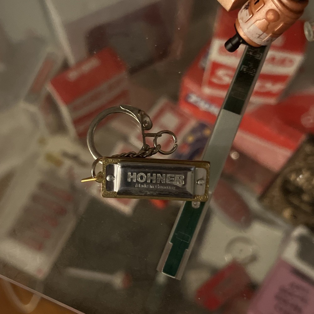 Supreme Hohner Harmonica Keychain Silver FW20