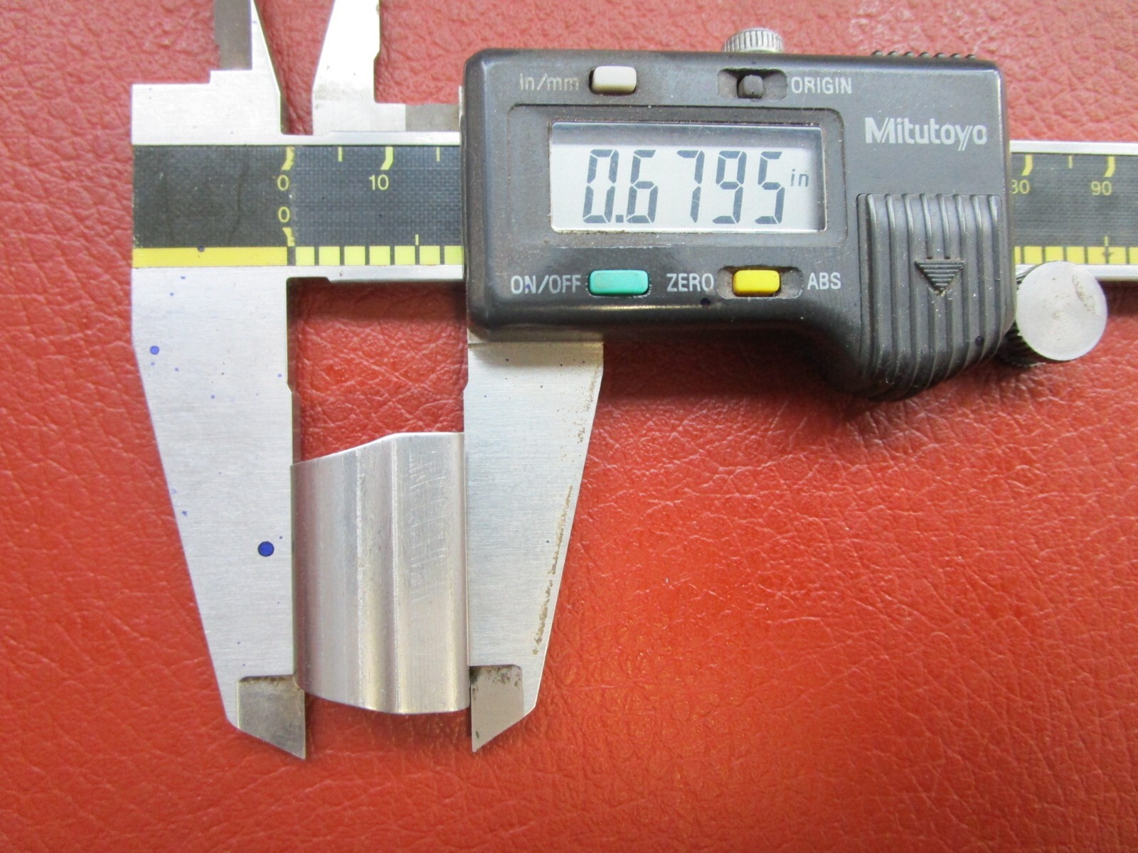 Winchester 43 70 71 94 88 100 style front sight hood in the white you finish