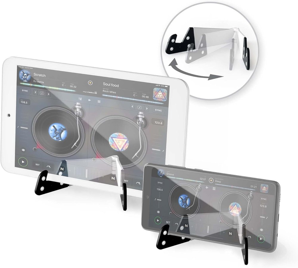 Hercules DJControl Mix Bluetooth Wireless DJ Controller 2 Decks For Smartphones