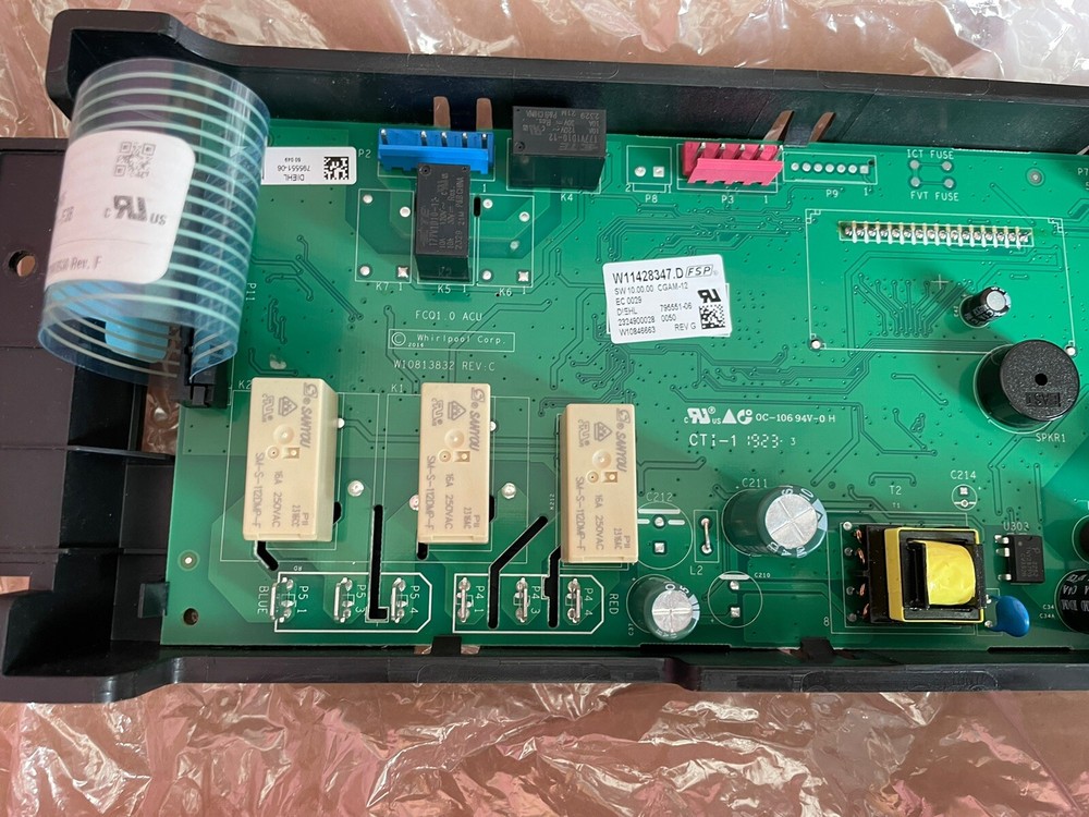 W11567348 Whirlpool Range Electric Control Board