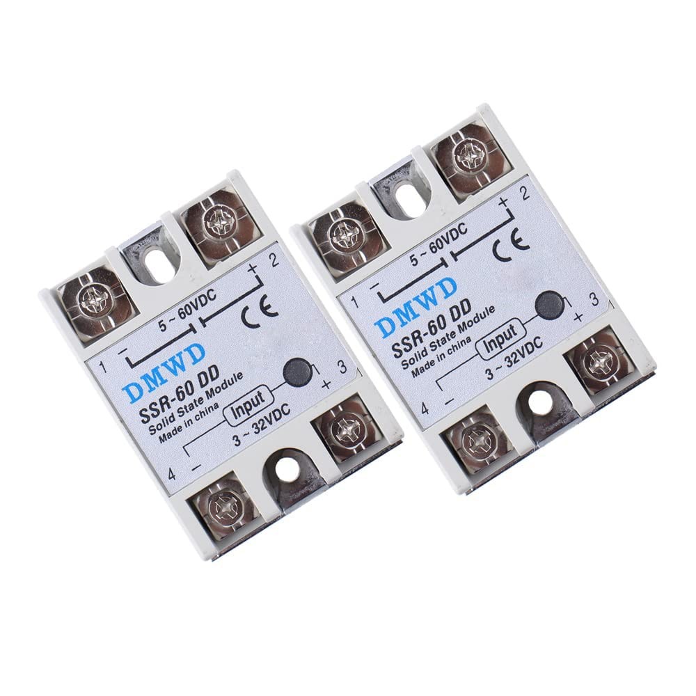 SSR60DD 60A DCDC Solid State Relay Heat Sink Input 332V Output 560V DC