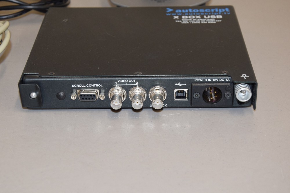 Autoscript XBOX USB with WinPlus HC/1 Scroll Hand Control and 12V Power Supply