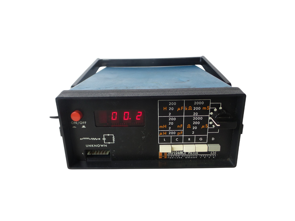 ELECTRO SCIENTIFIC INDUSTRIES IMPEDANCE METER 252