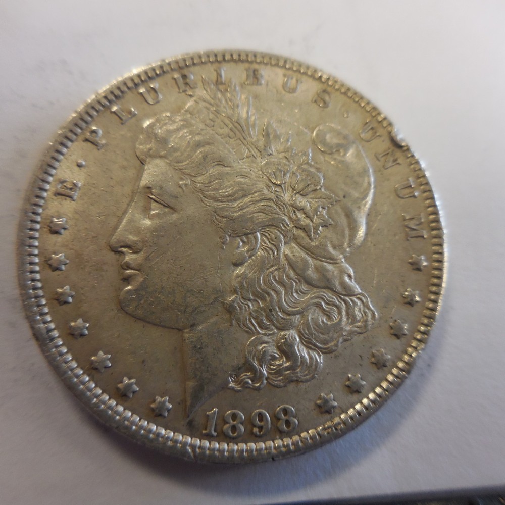 1898 Morgan Silver Dollar Us Coin