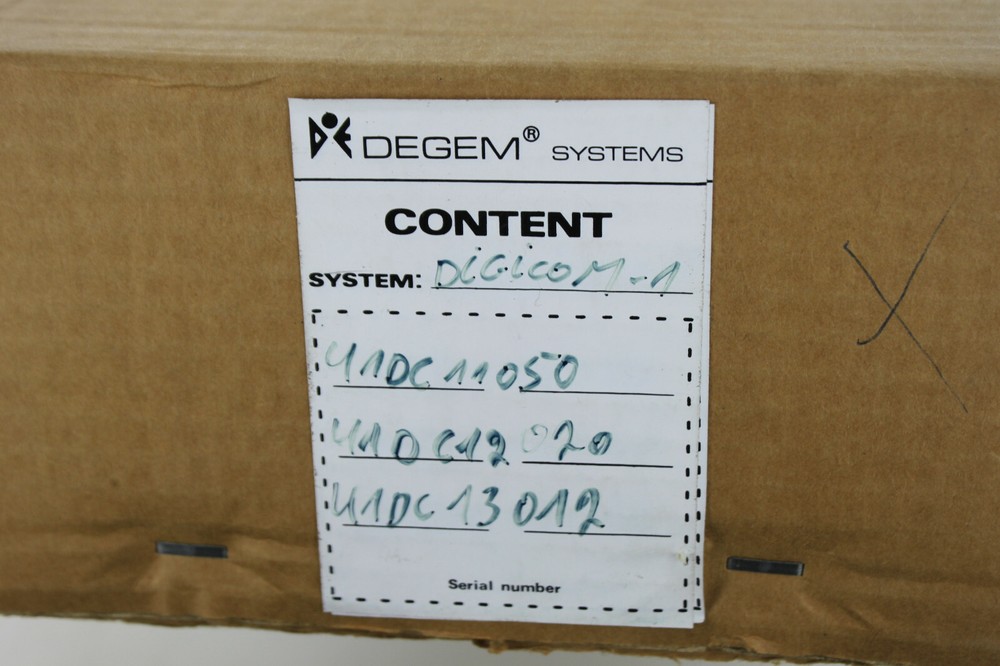 DEGEM SYSTEMS DIGICOM 1 BIPHASE BINARY MULTILEVEL CODE