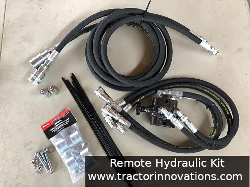 Remote Hydraulic Kit - John Deere 2, 3, 4 Series Tractors–Simple 15 min. install