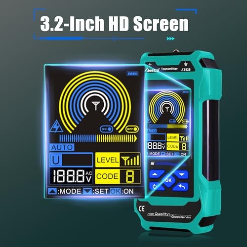 Underground Cable Locator, Cable Tester Wire Tracker, Detecting AT828