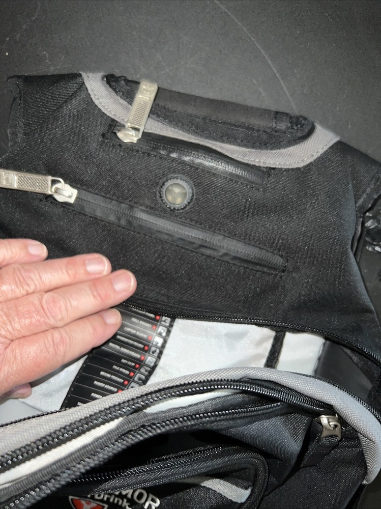 OGIO Backpack Under Armor Black Multi Armor Protected Super Drink