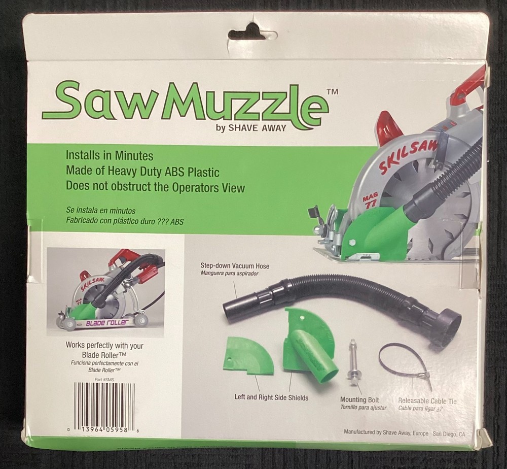 Saw Muzzle Dust collection