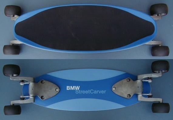 BMW StreetCarver Skateboard,The Most Clean And Low Usage You Can Find