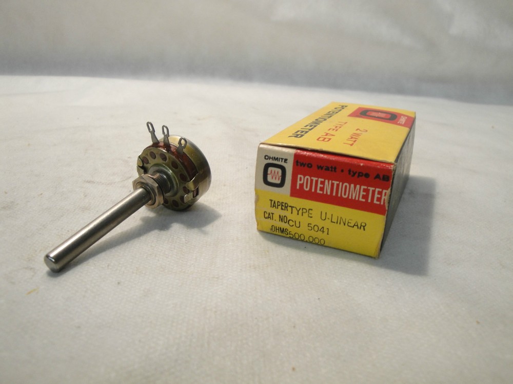 NEW IN BOX OHMITE POTENTIOMETER CU-5041 TYPE U-LINEAR