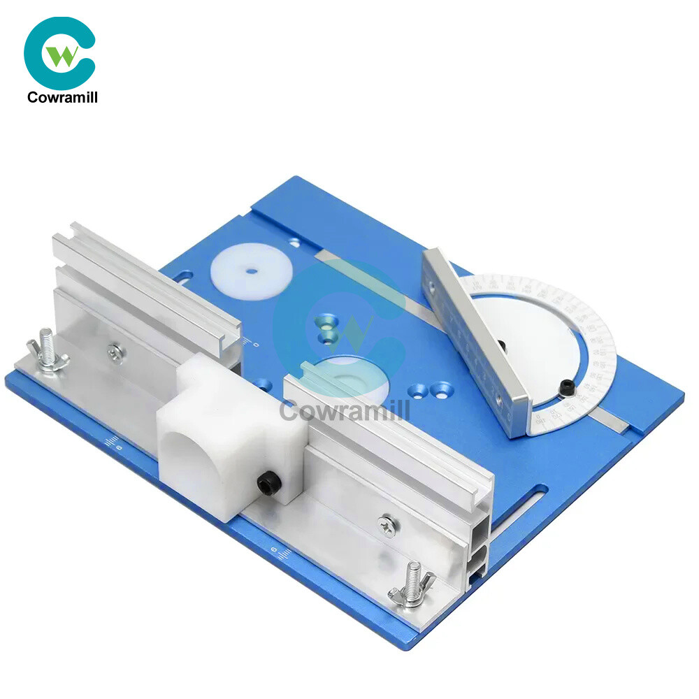 Electric Router Table Insert Milling Flip Plate Durable Wood Working Benche