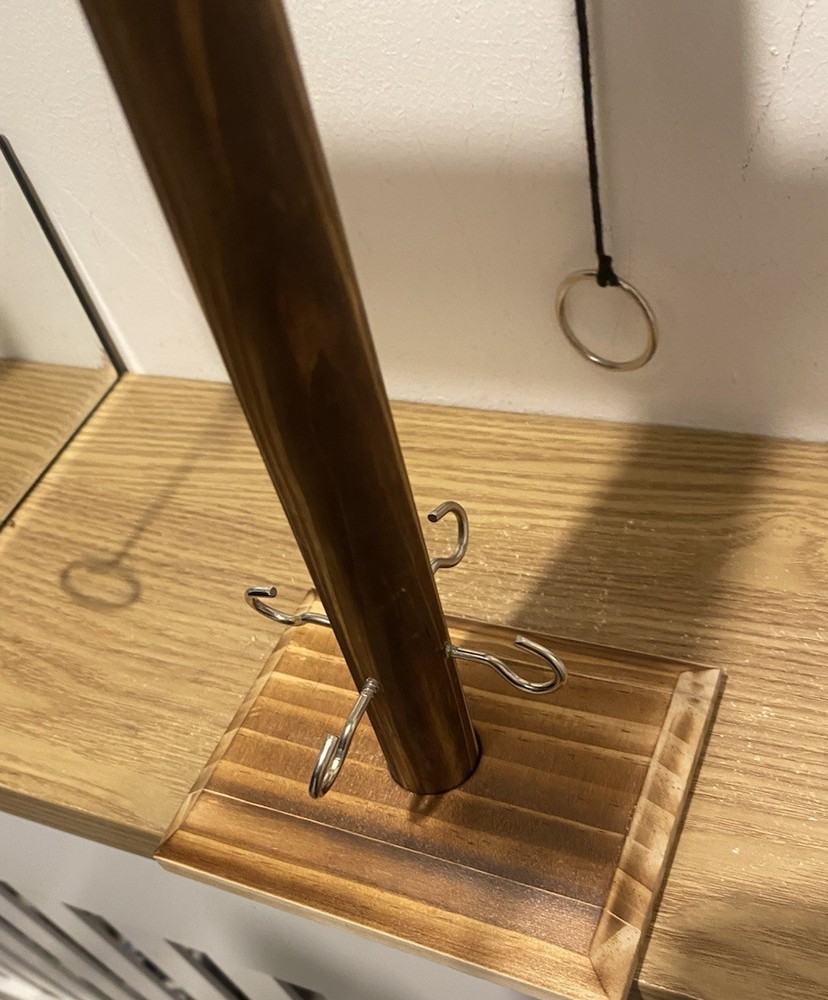 Hooks ring & toss game Wooden Toy