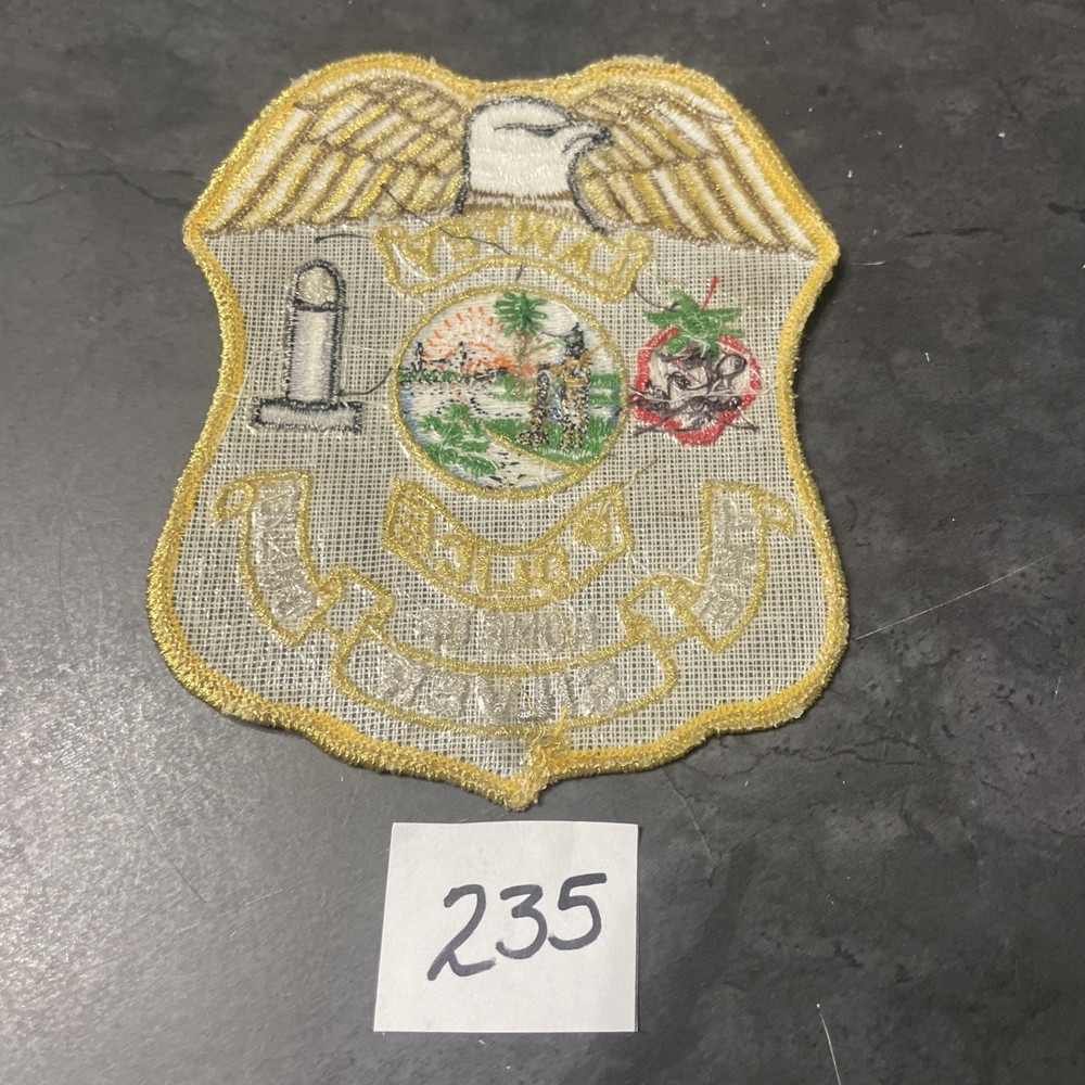 Lawtey FL Police Patch -235