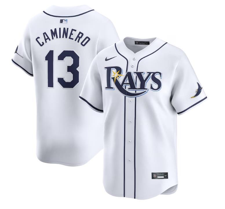 Junior Caminero Rays Men stitched Jersey