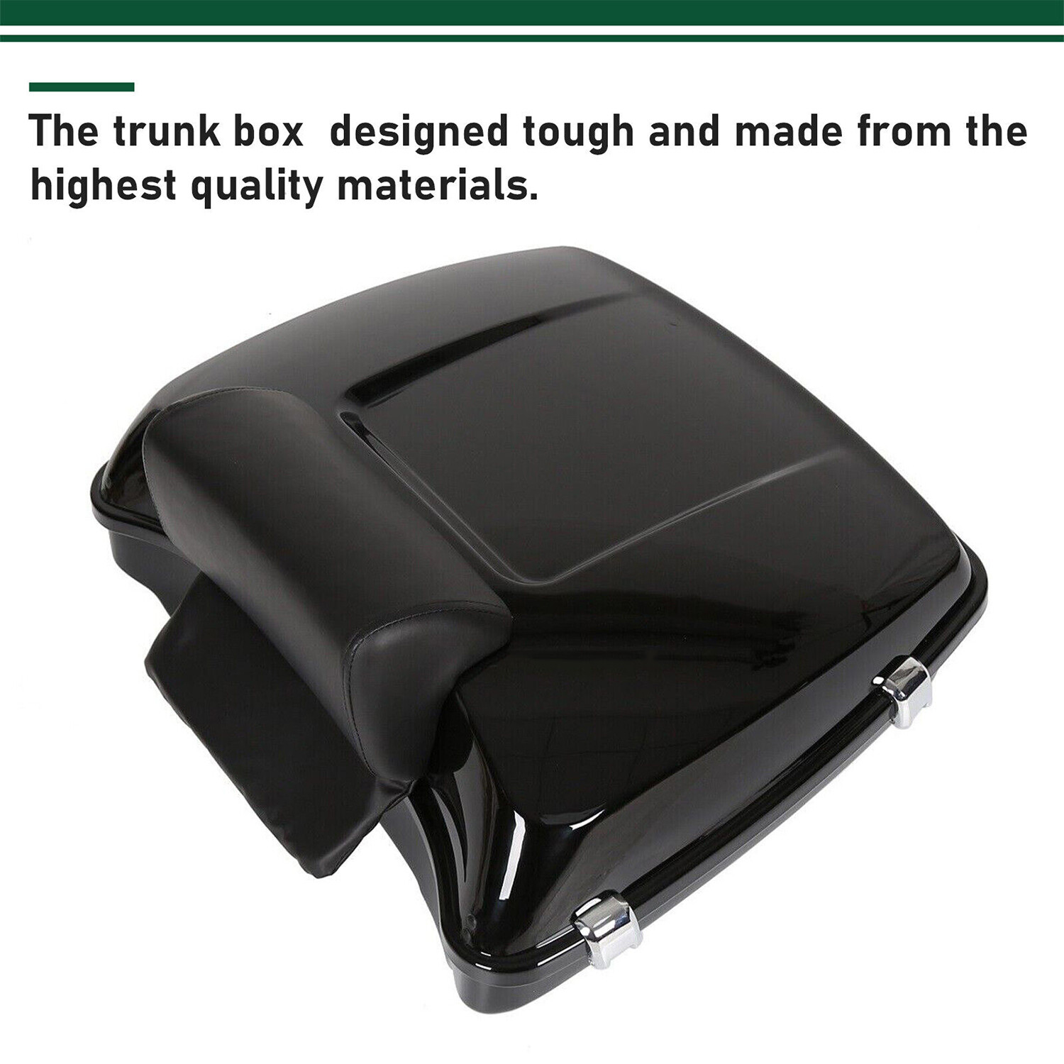 5.5" Razor Tour Pak Pack Trunk Backrest Mount Rack For Harley Street Glide 14-24