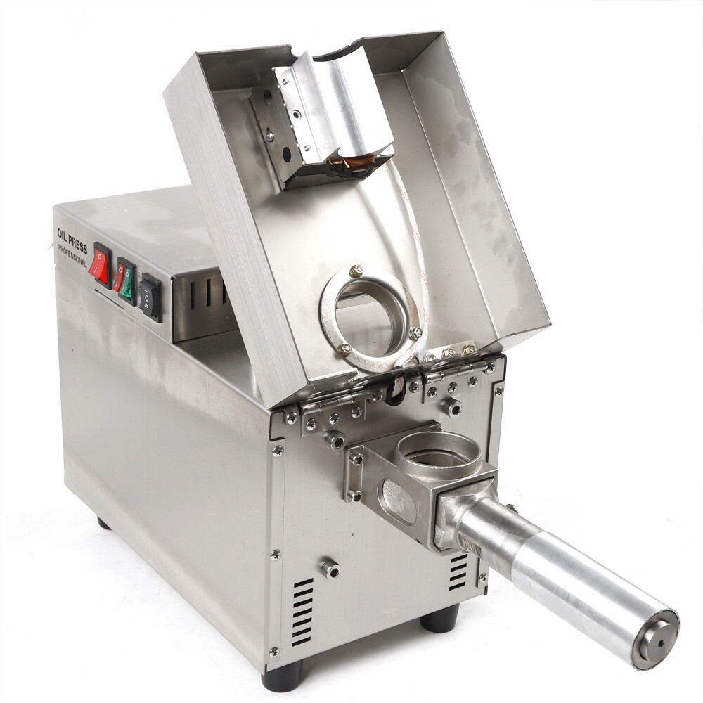 Automatic Nut Flax Seeds Oil Press Machine Kitchen Extractor 1500W LCD🔥