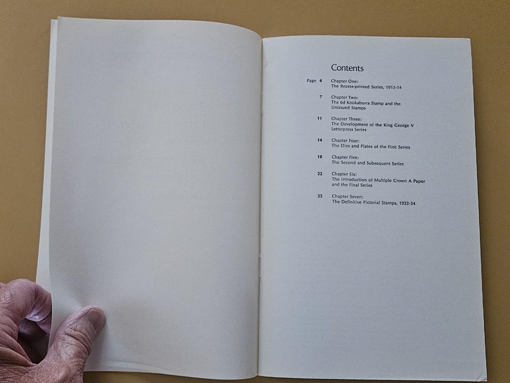 Australian Postage Stamps: The 1913-14 Recess-Printed Series And King George...